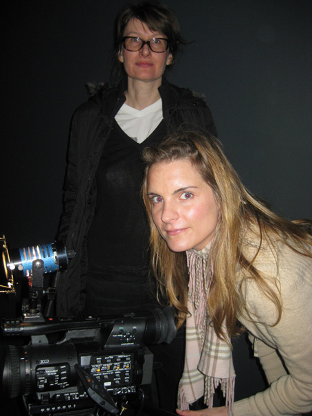 Susanne Reichling, Producer for Arte, and Cinematographer Daniele Salm